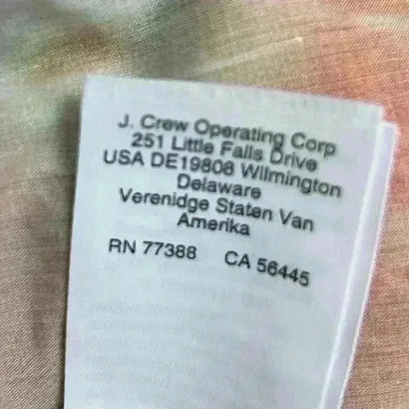 J. Crew  Liberty Arts Hazy Days Floral Print
Slim Fit Button Down Size 6 - Picture 15 of 16